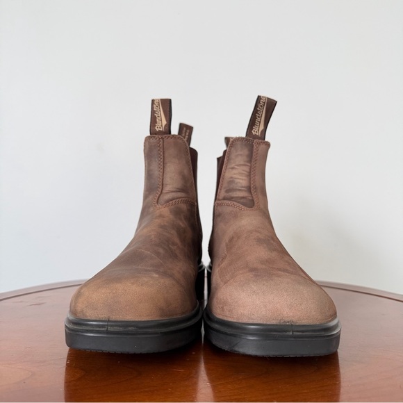 Blundstone 1306 Dress Rustic Brown Leather Chelsea Boots | AU 9.5 - Picture 4 of 8